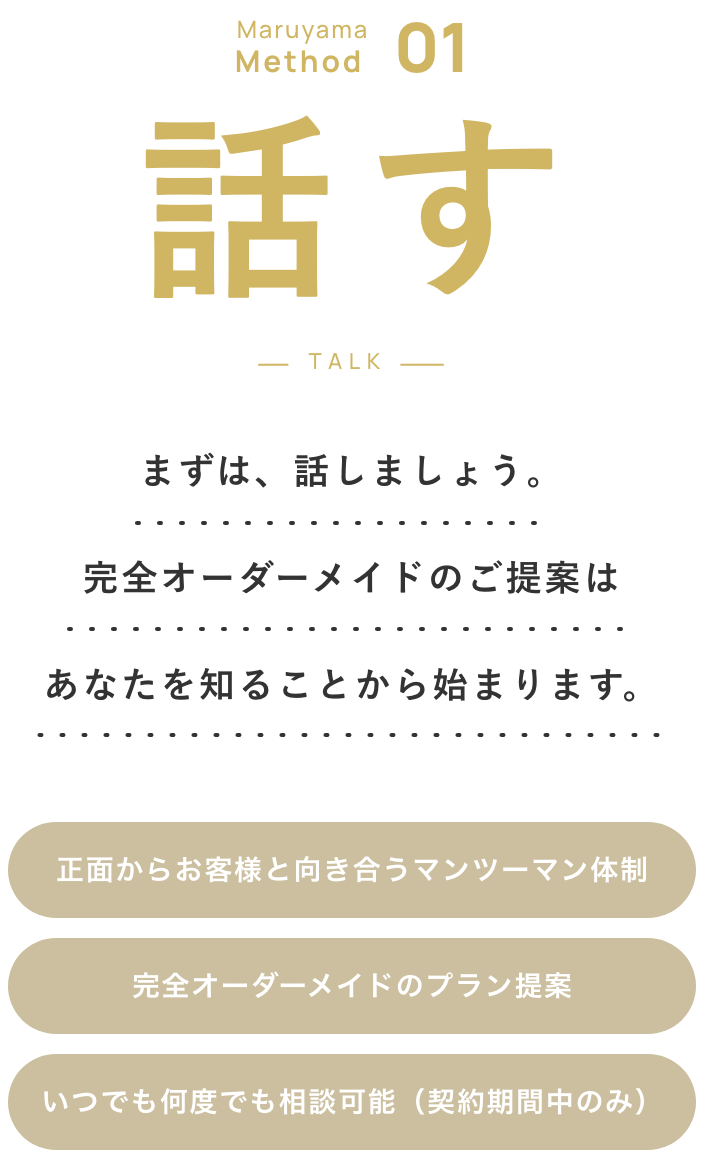 より堅実なビジネスを形にする丸山式伴走サポート。