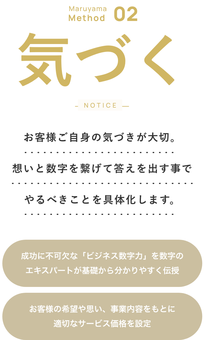 より堅実なビジネスを形にする丸山式伴走サポート。